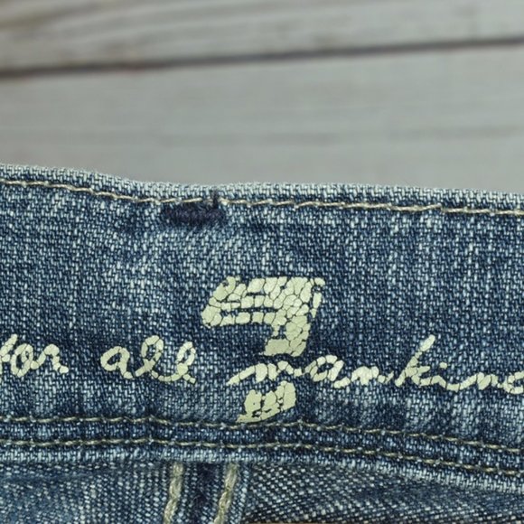 Seven 7 for All Mankind Jeans for Womens 27Wx33L - Picture 3 of 8